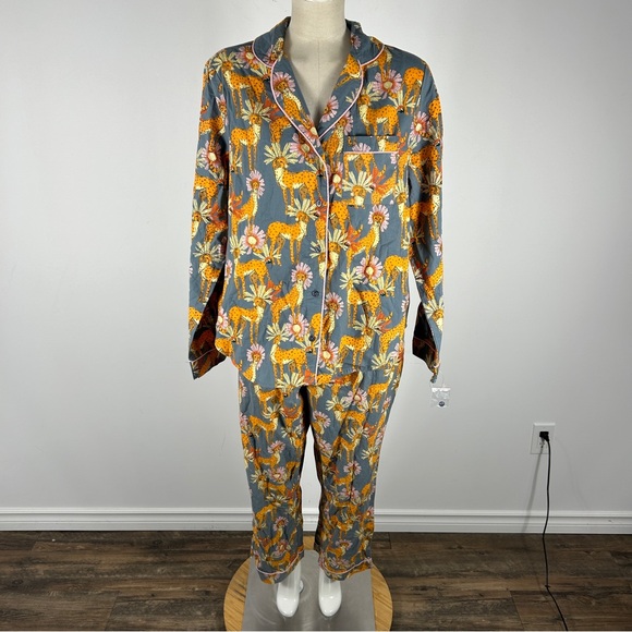 their nibs Other - THEIR NIBS 100% Cotton Pajama Set Medium NWT